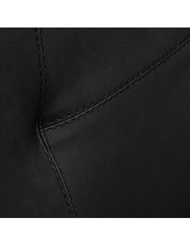 Sillón de peluquería Gabbiano Bergamo negro 