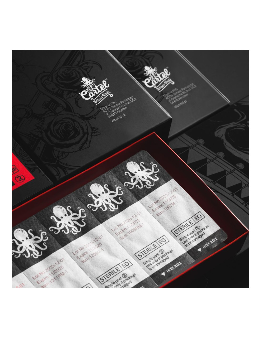 El Cartel 0.35 9 Soft Edge Magnum LT Cartucho para tatuar 10 uds. 