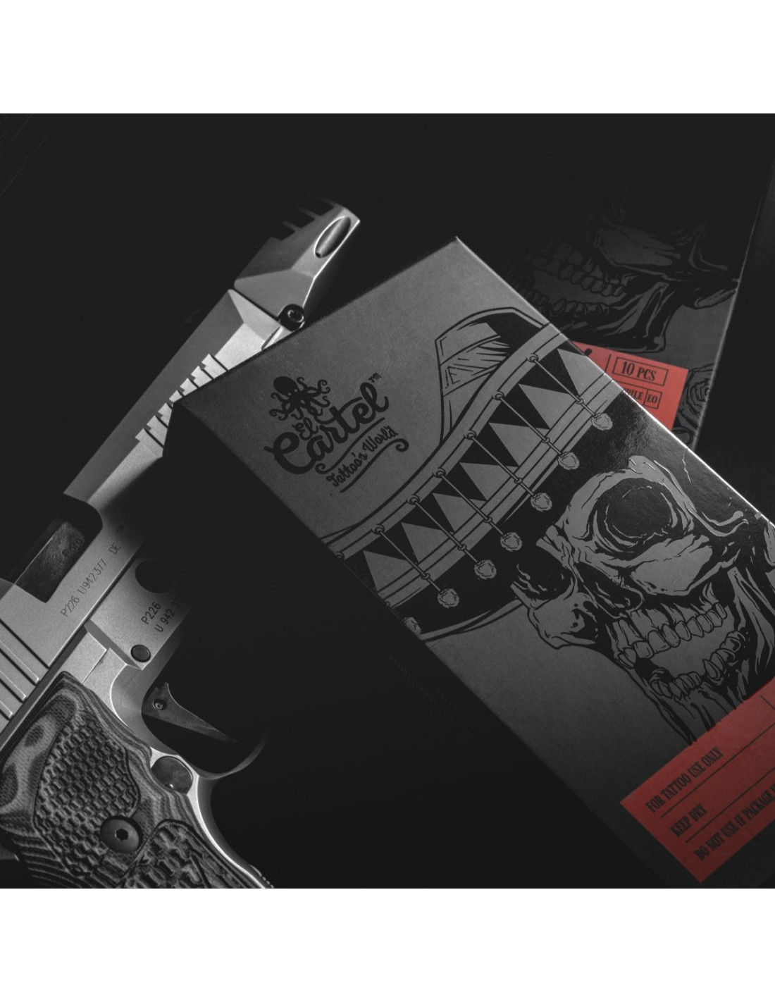 Cartridge do tatuażu El Cartel 0.30 49 Magnum 10 szt. 