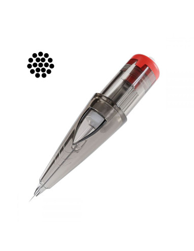 Cartucho para tatuar El Cartel 0.30 18RL Liner 10uds.