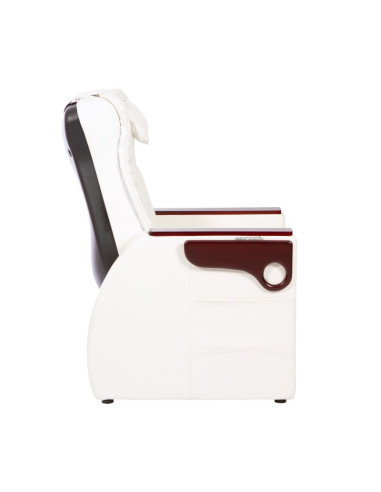 CADEIRA SPA PARA PEDICURA COM MASSAGEM NAS COSTAS AZZURRO 101 BEIGE