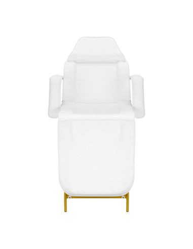 Poltrona cosmetica 557G con cuvette oro bianco