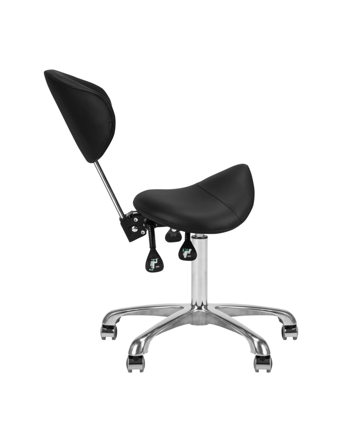 Cosmetische kruk 1025 giovanni zwart