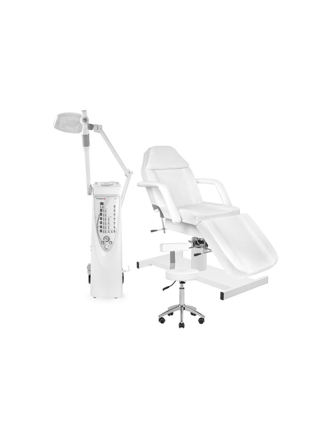 Un set di poltrona 210 + combinare 27in1 + sgabello 304