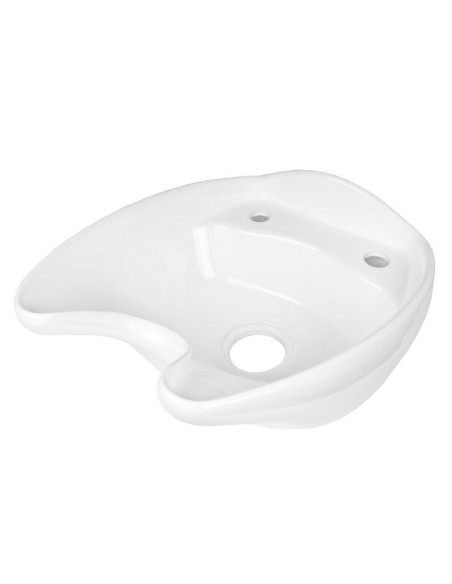 White Ceramic Shampoo unit Basin Sink