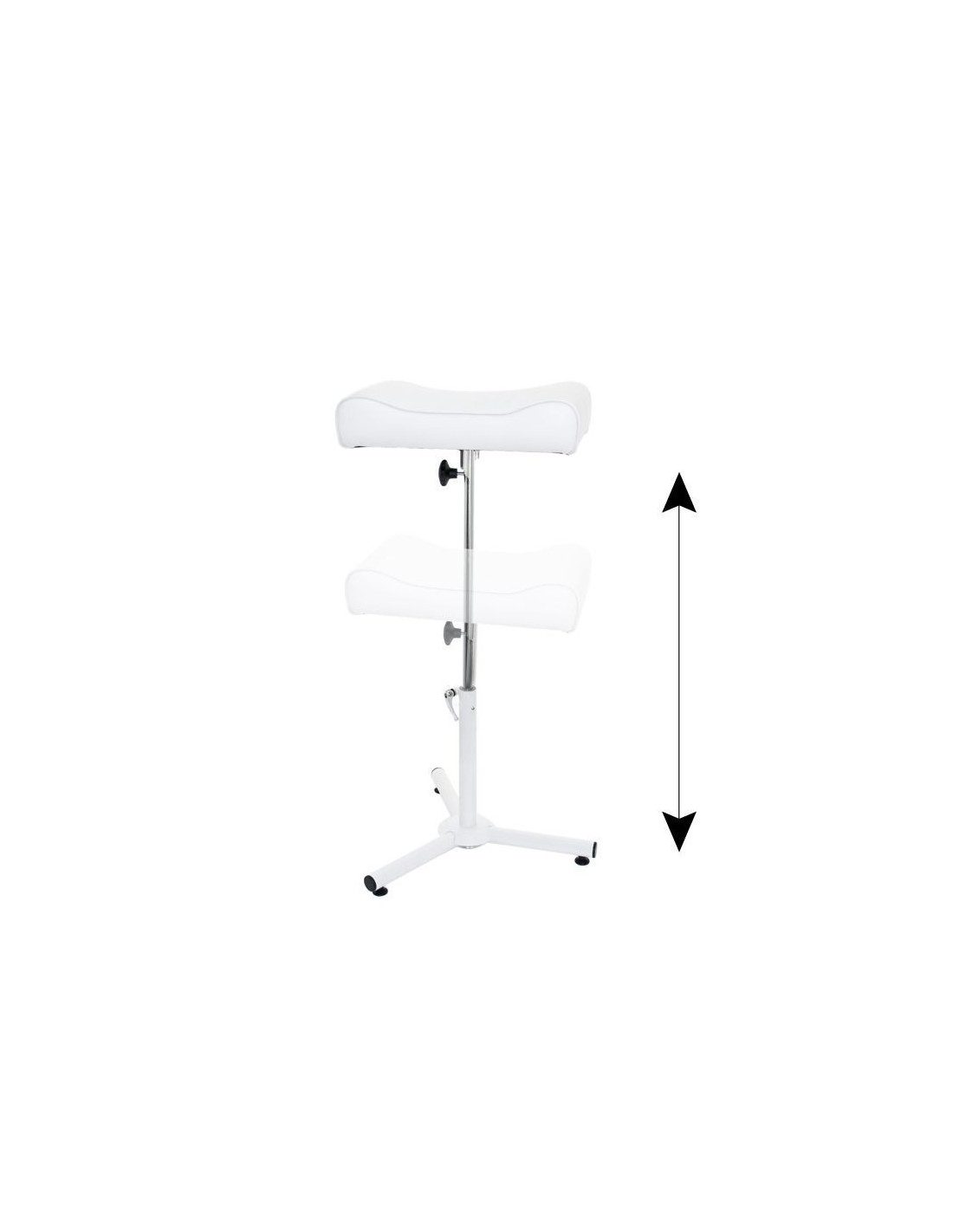 Ampio poggiapiedi per pedicure