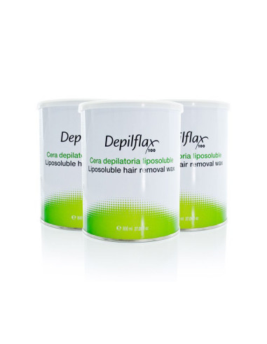 DEPILFLAX CERA DEPILAZIONE LATTINA 800ML AZULEN