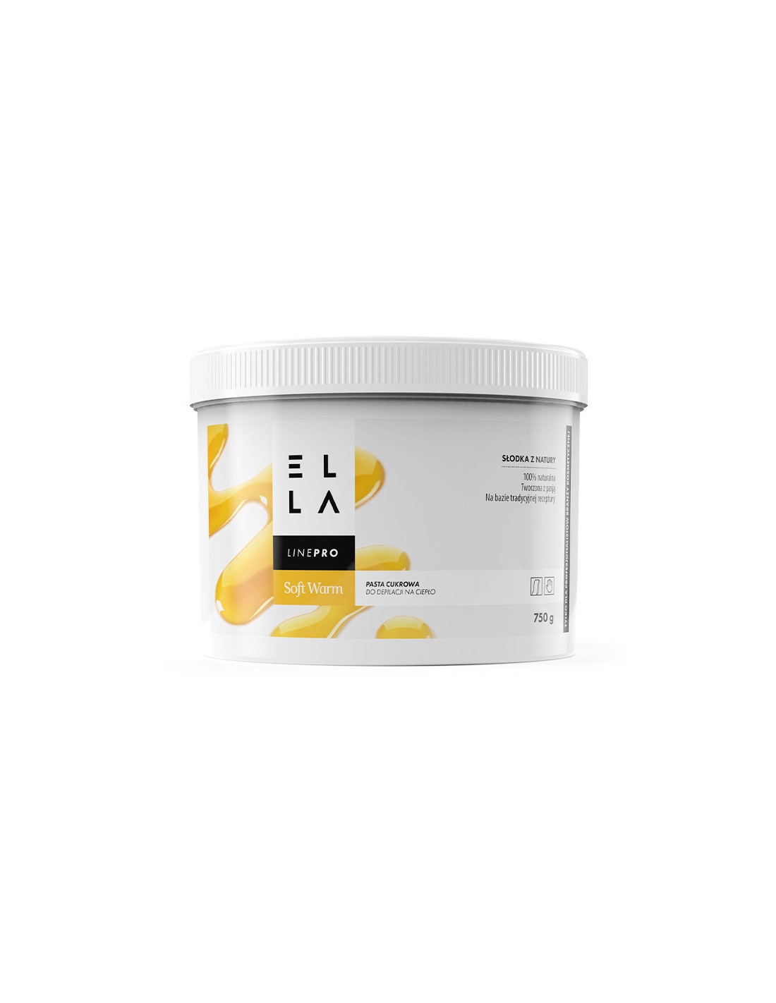 Ella Warm Soft Zuckerpaste Wachs Topf 750g