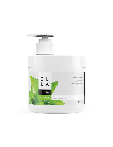 Ella soothing after-hair removal gel mint 500 ml