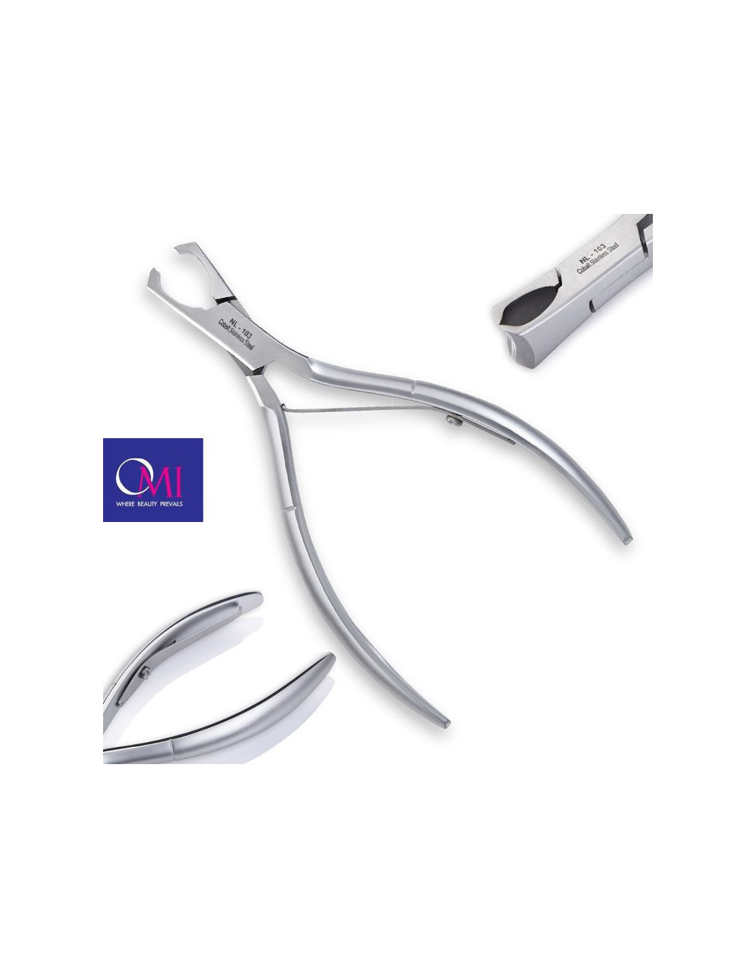 Omi pro-line cęgi NL-103 nail nippers lap joint 