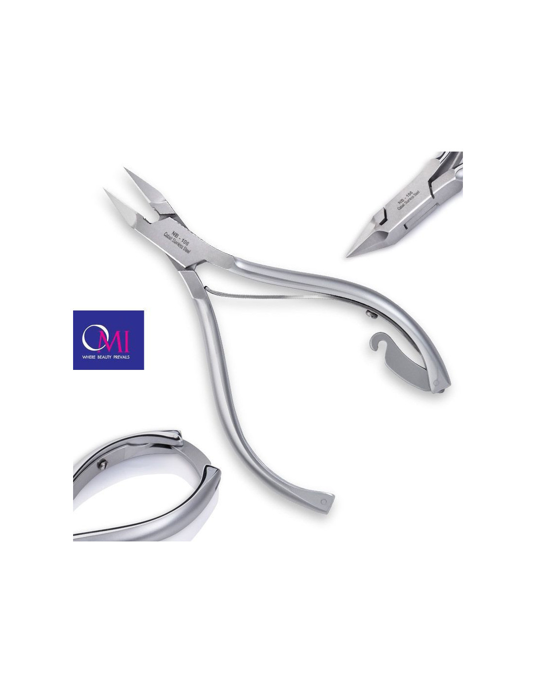 Omi pro-line podo nippers NB-106 pinzas para uñas encarnadas junta de caja