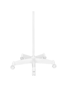 Pied de lampe loupe glow moonlight blanc