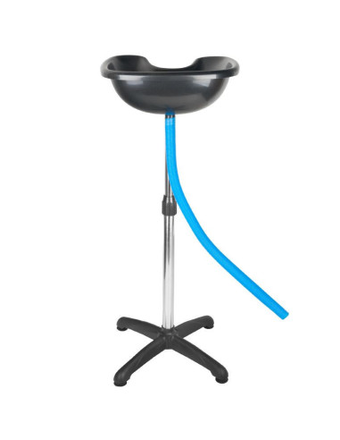 Lavabo portátil de peluquería Gabbiano con pedestal 128