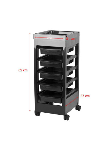 Aide-coiffeur Gabbiano 048A noir 