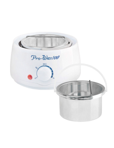 Chauffe-cire Pro Wax 100 bidon 400 ml 100W blanc 