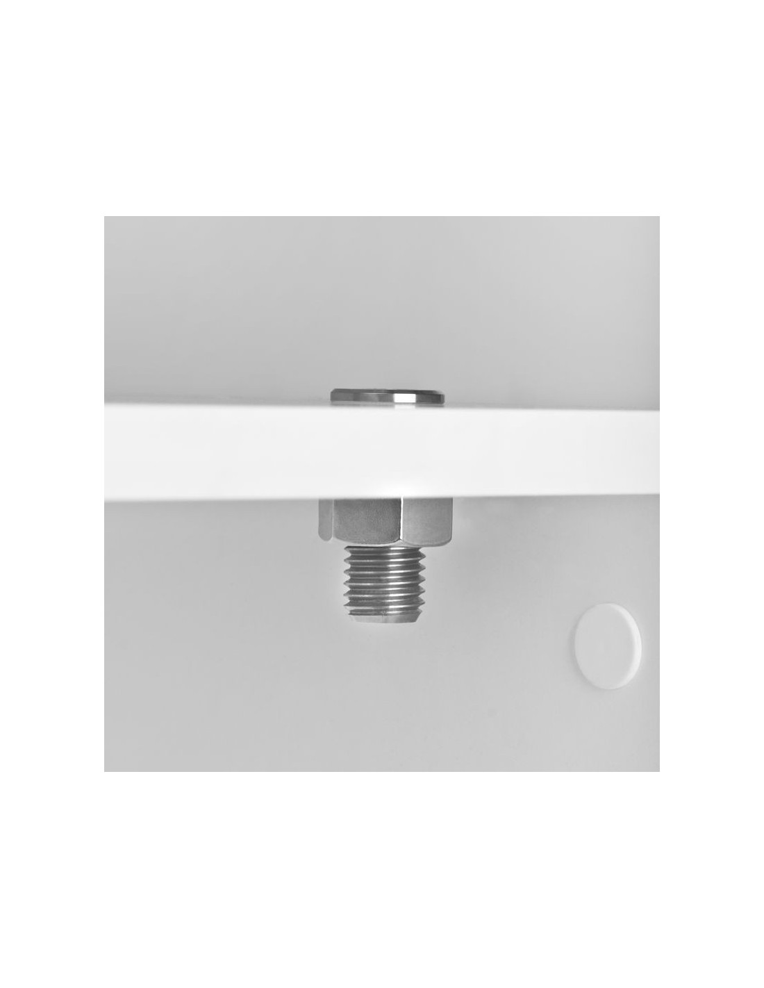 Porte-lampe loupe tube Inox 