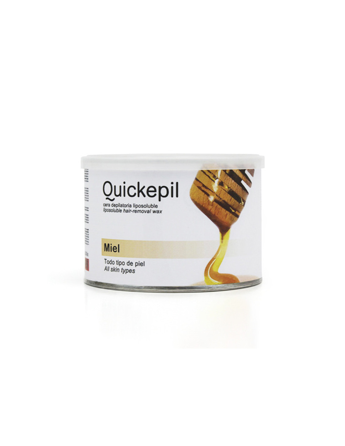 Quickepil cera depilatoria miel bote 400 ml 