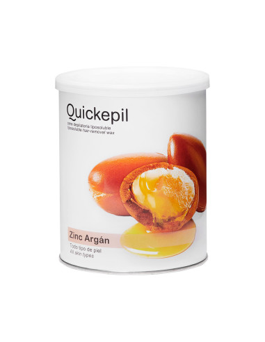 Quickepil Zink-Argan Haarentfernungswachs 800 ml Dose