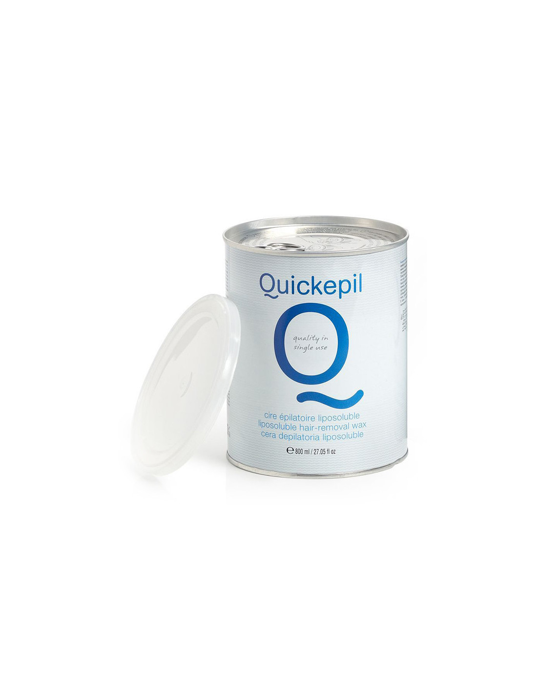QUICKEPIL WOSK DO DEPILACJI PUSZKA 800 ML AZULEN 