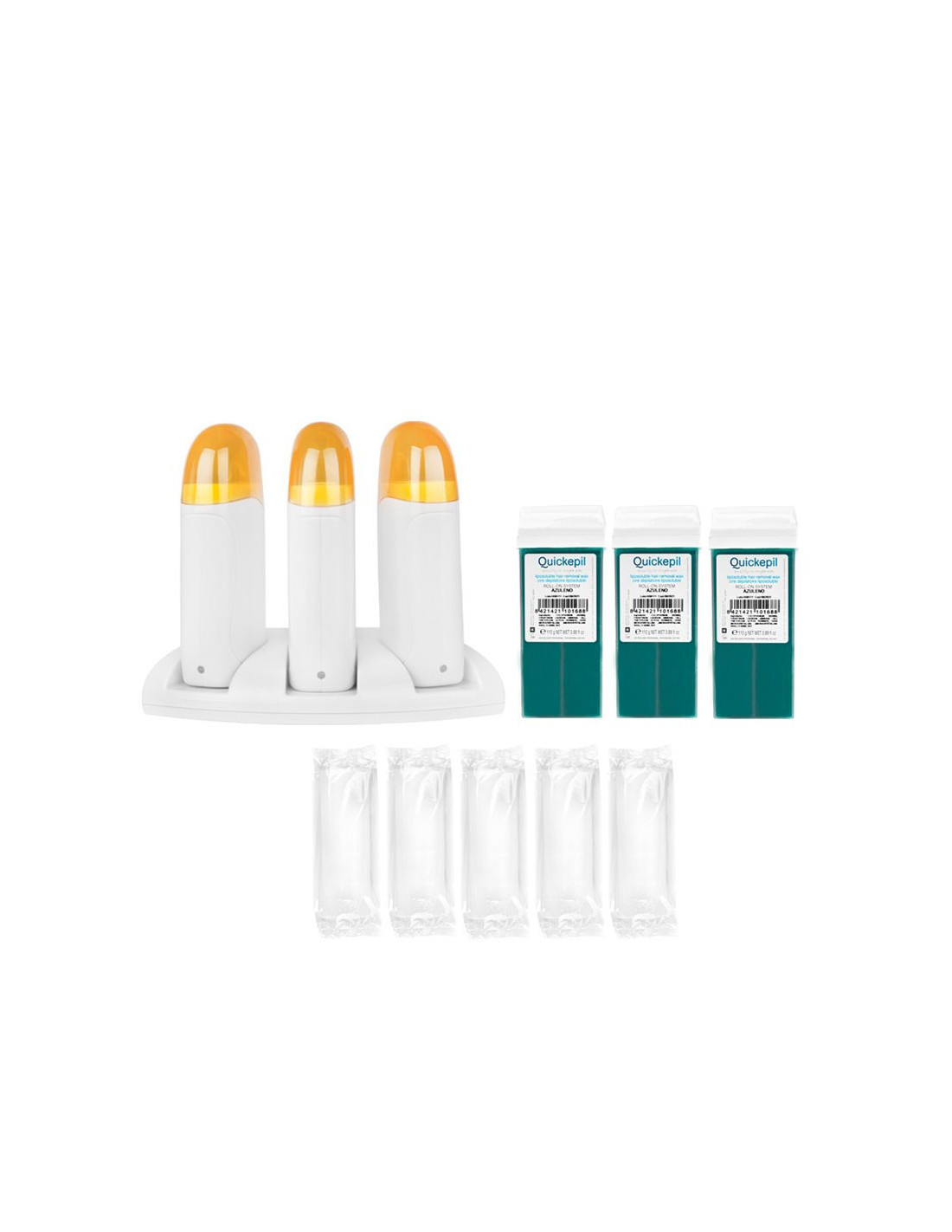 Set de depilación trio roller 120W 1.3.5 