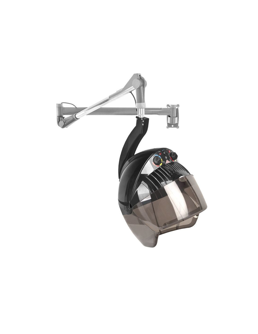 Gabbiano Centurion DVI-303W Ionen-Hängetrockner in Schwarz mit drei Geschwindigkeiten