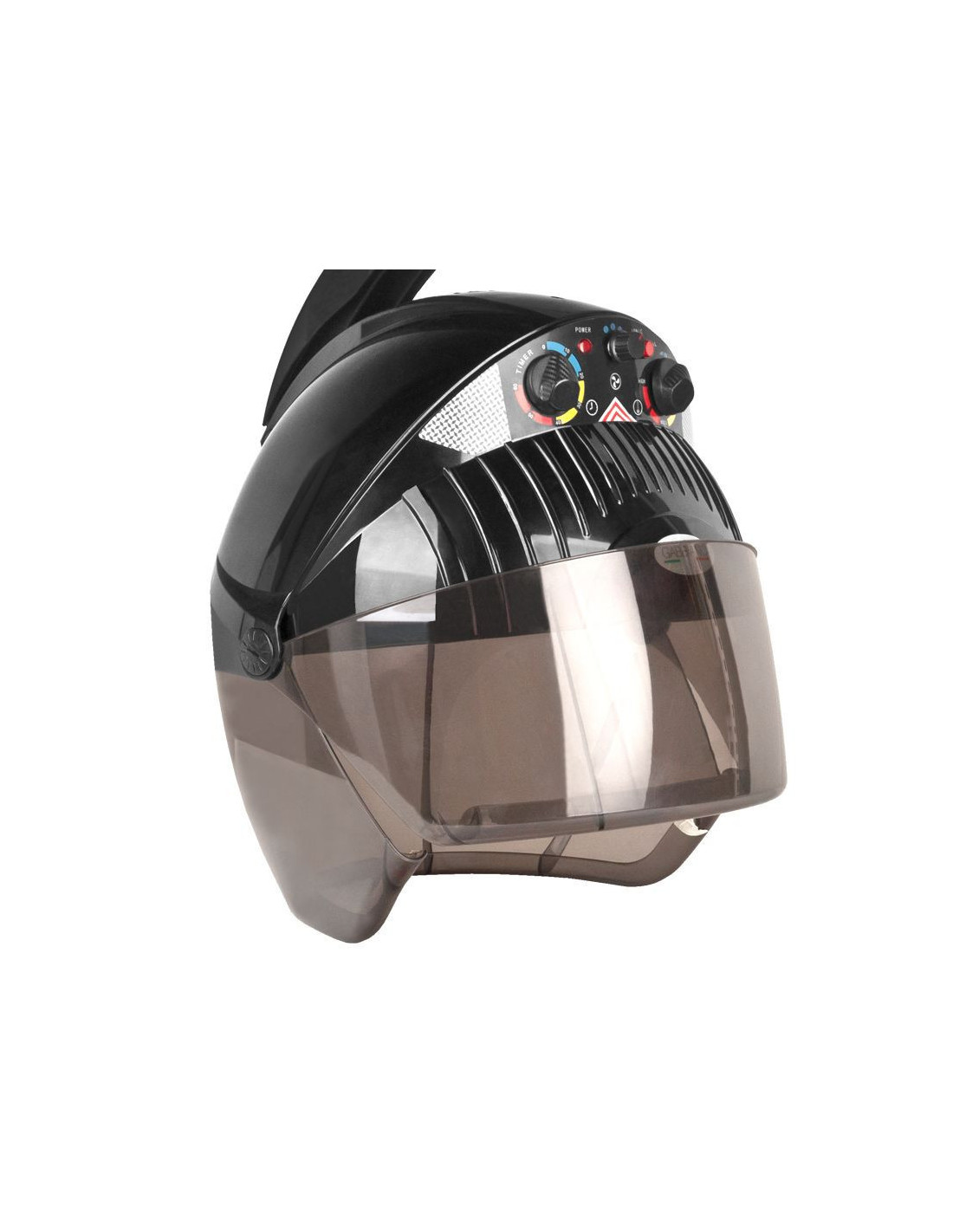 Gabbiano Centurion DVI-303W Ionen-Hängetrockner in Schwarz mit drei Geschwindigkeiten