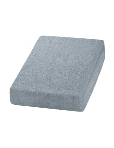 Grey terry cloth sheet