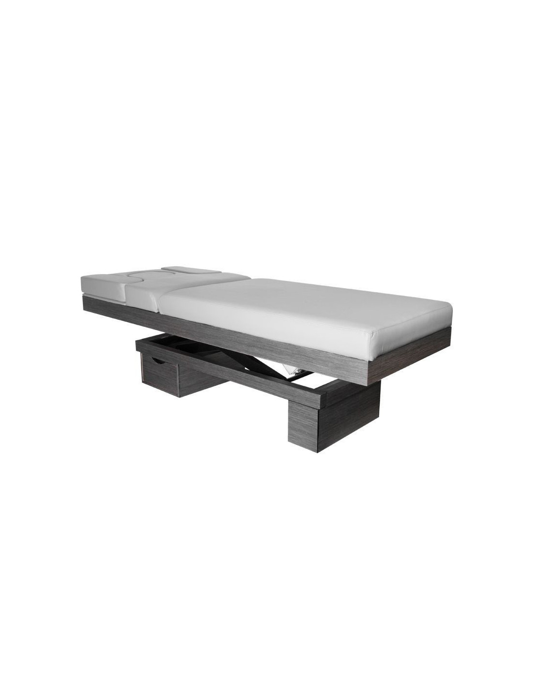 Table de Massage Électrique SPA Azzurro 815B – Bois Gris Chauffante avec LED