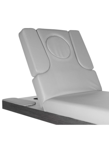 Table de Massage Électrique SPA Azzurro 815B – Bois Gris Chauffante avec LED