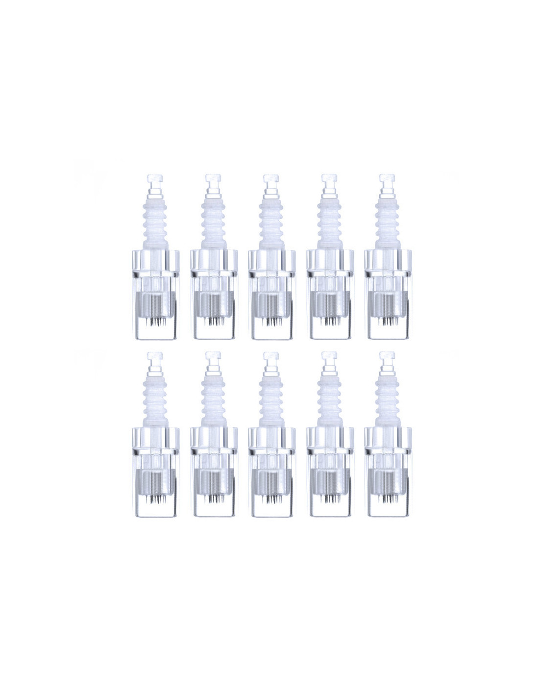 10 cartouches de rechange pour Microneedle Pen avec 12 aiguilles 