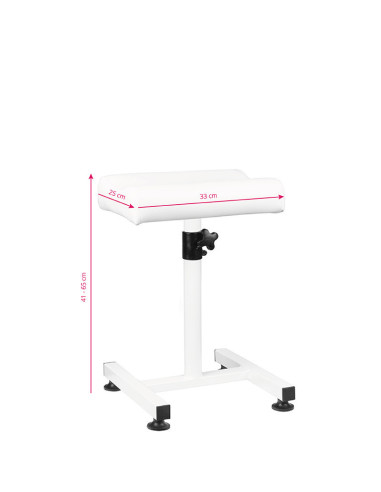 Pedicure footrest 108 white
