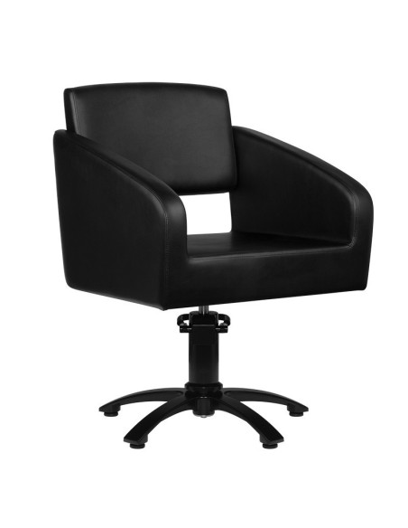 Gabbiano Bergen Schwarzer Friseurstuhl {attributes}