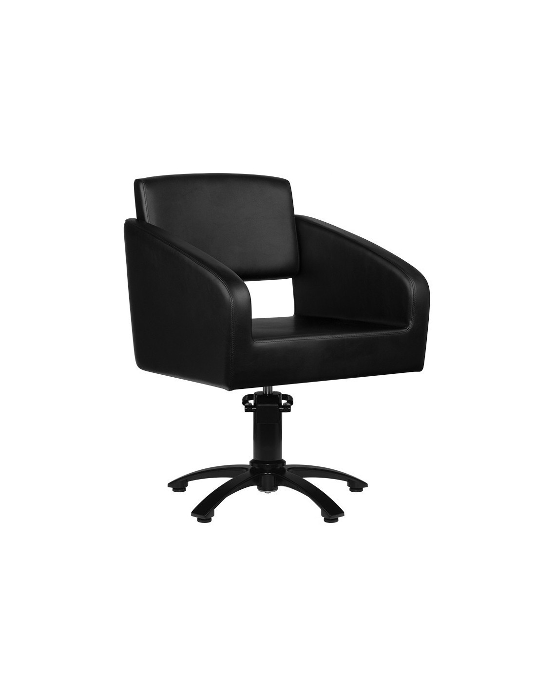 Gabbiano Bergen Black Hairdressing Chair {attributes}