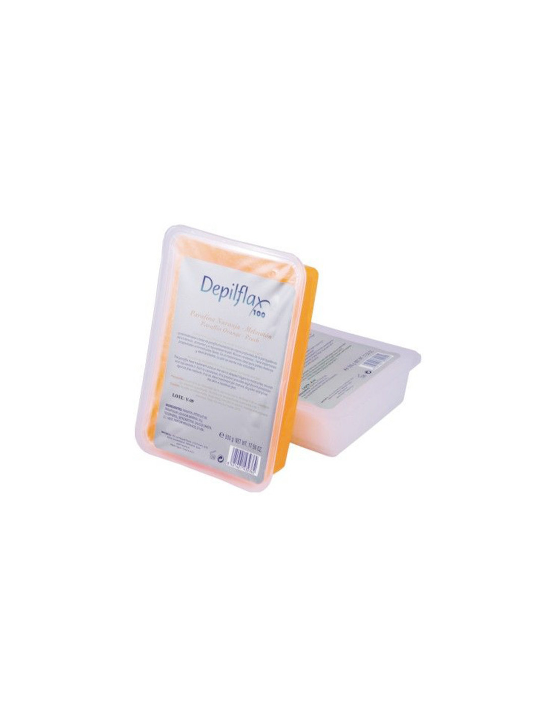 Depilflax 100 orange and peach paraffin 500g