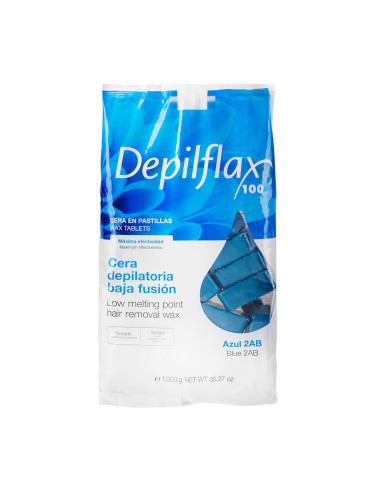 DEPILFLAX WOSK TWARDY BEZPASKOWY DO DEPILACJI 1KG AZULEN
