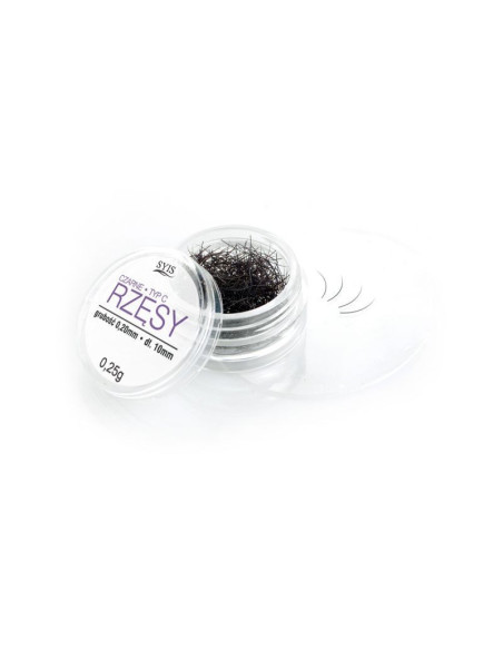 False eyelashes C 0.20 x 10 mm 0.25 g