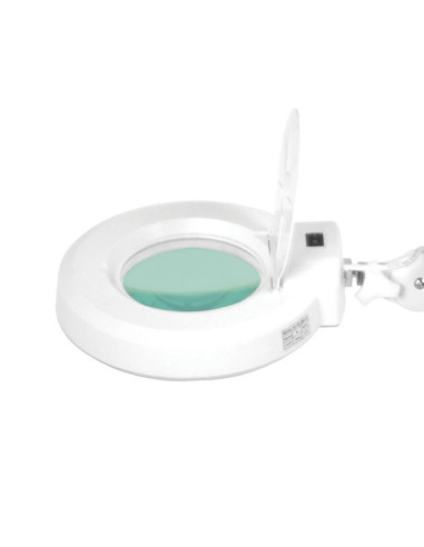 Ensemble fauteuil 210 + lampe loupe LED S5 + tabouret 302 