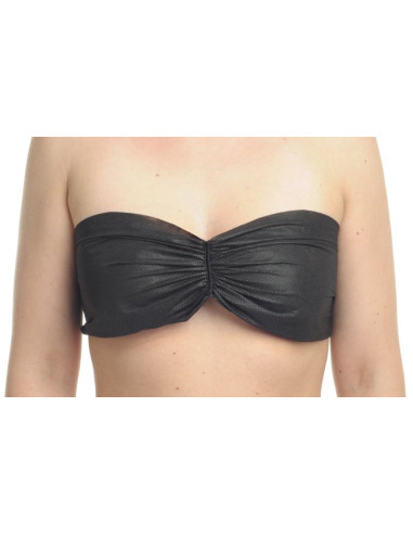 Black disposable bra 10 pcs.