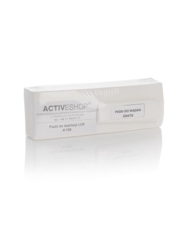 Strisce depilatorie 100 pz.