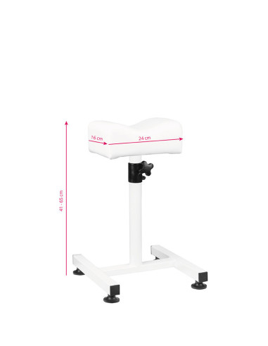 Pedicure footrest 117 white