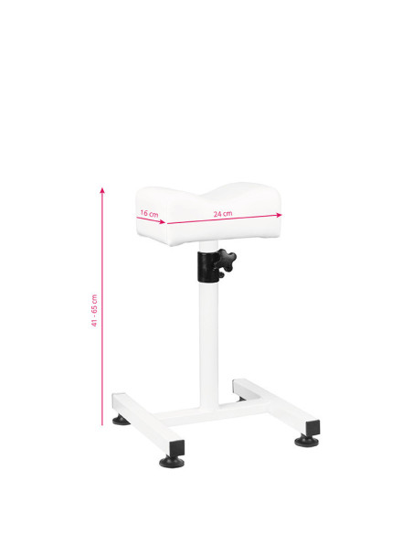 Pedicure footrest 117 white