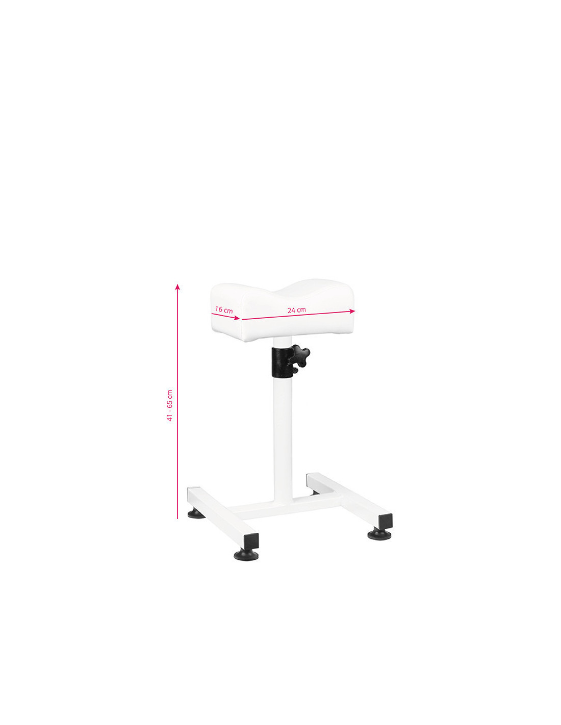 Podnóżek do pedicure 117 biały 