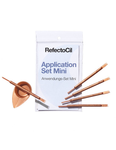 Set de aplicación Refectocil mini oro rosa