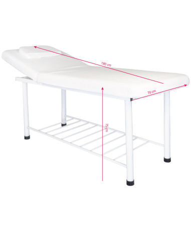 Massagesofa 812 basic weiß