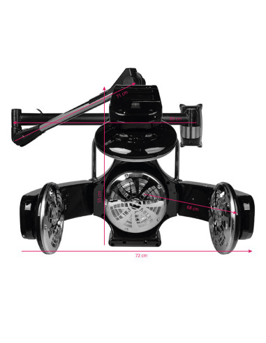 Gabbiano Infrazone suspendiert 868A schwarz 