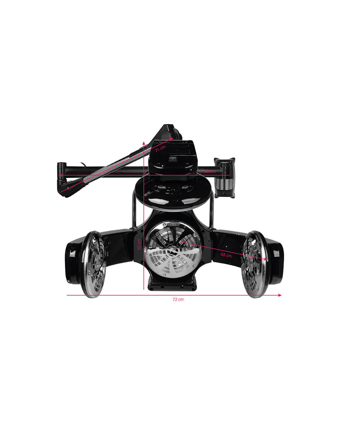 Gabbiano Infrazone suspendiert 868A schwarz 