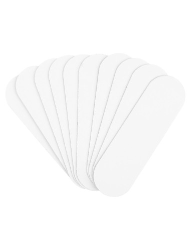 Replacement papers for the FS-15 metal rasp 10 pieces grit 100