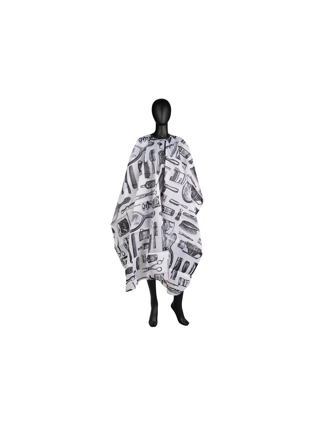 Cape de coiffure J-05 blanche 