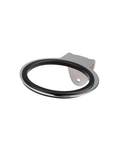 Soporte de pared para secador de pelo Q96 cromado