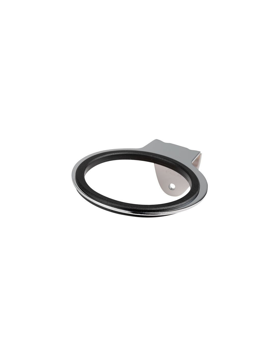 Soporte de pared para secador de pelo Q96 cromado 